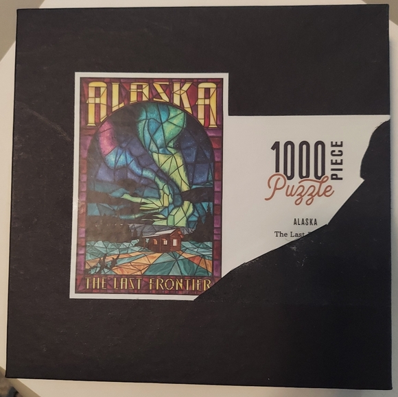 1000 piece "Alaska The Last Frontier" puzzle by Latern Press- new condition - Picture 2 of 7